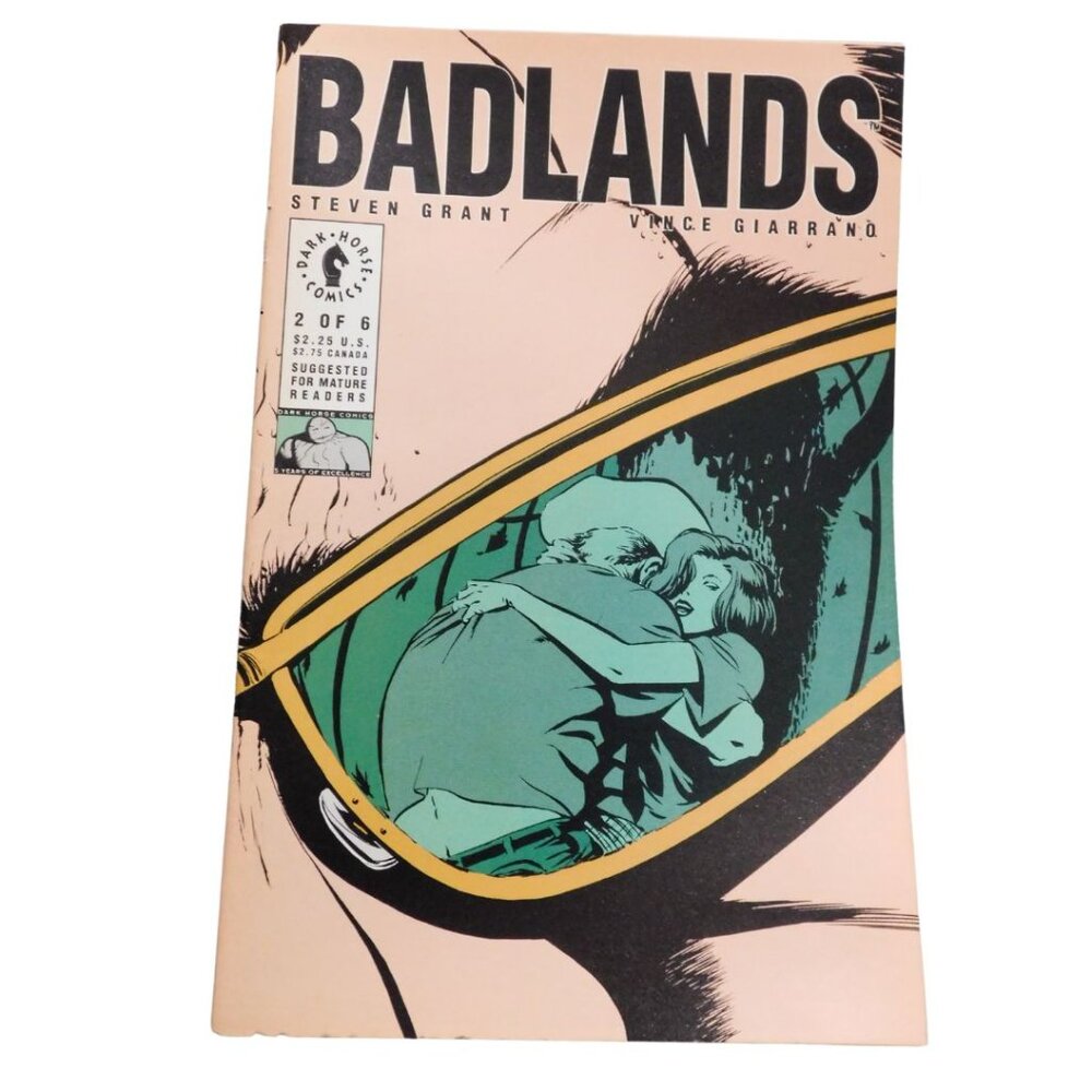 1991 Dark Horse Comics Badlands #2 VF/VF+